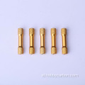 Spacer bulat Aluminium knurled wanita ke wanita